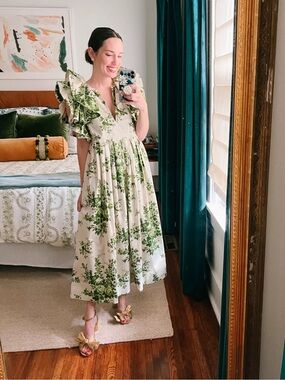 knee length dresses for ladies Hyacinth House Black Multi Floral Sophia Mini Dress Black Multi Floral / Xs main image 1